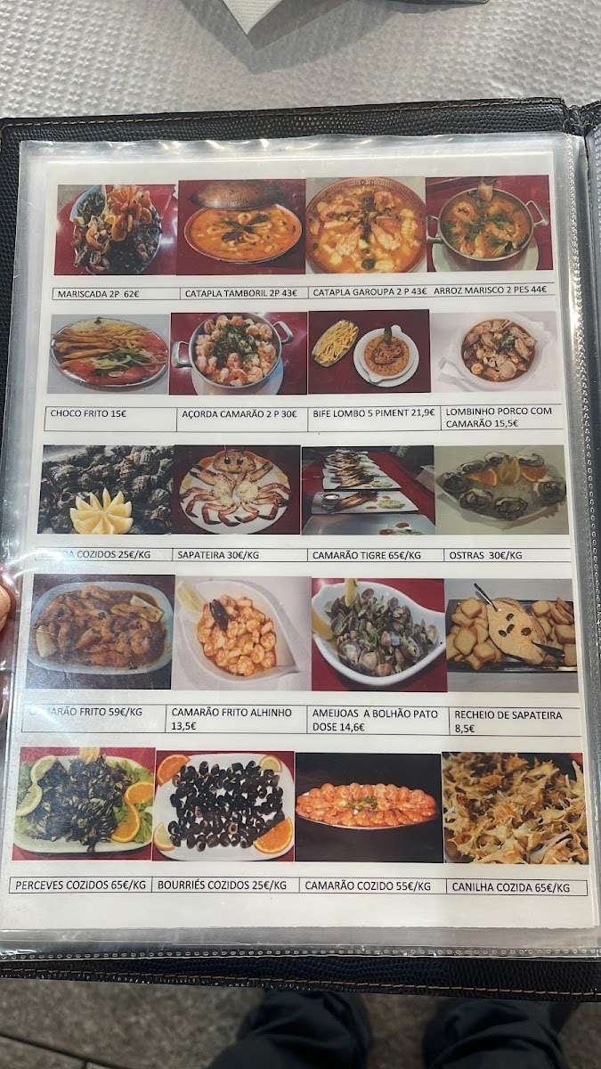 Menu Restaurante Mar Da Palha-1